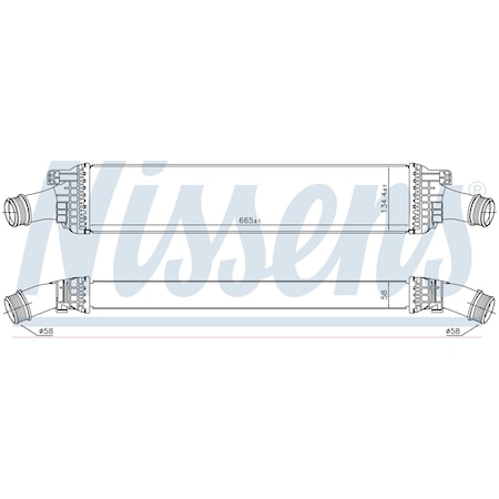 Nissen Intercooler, 96567 96567